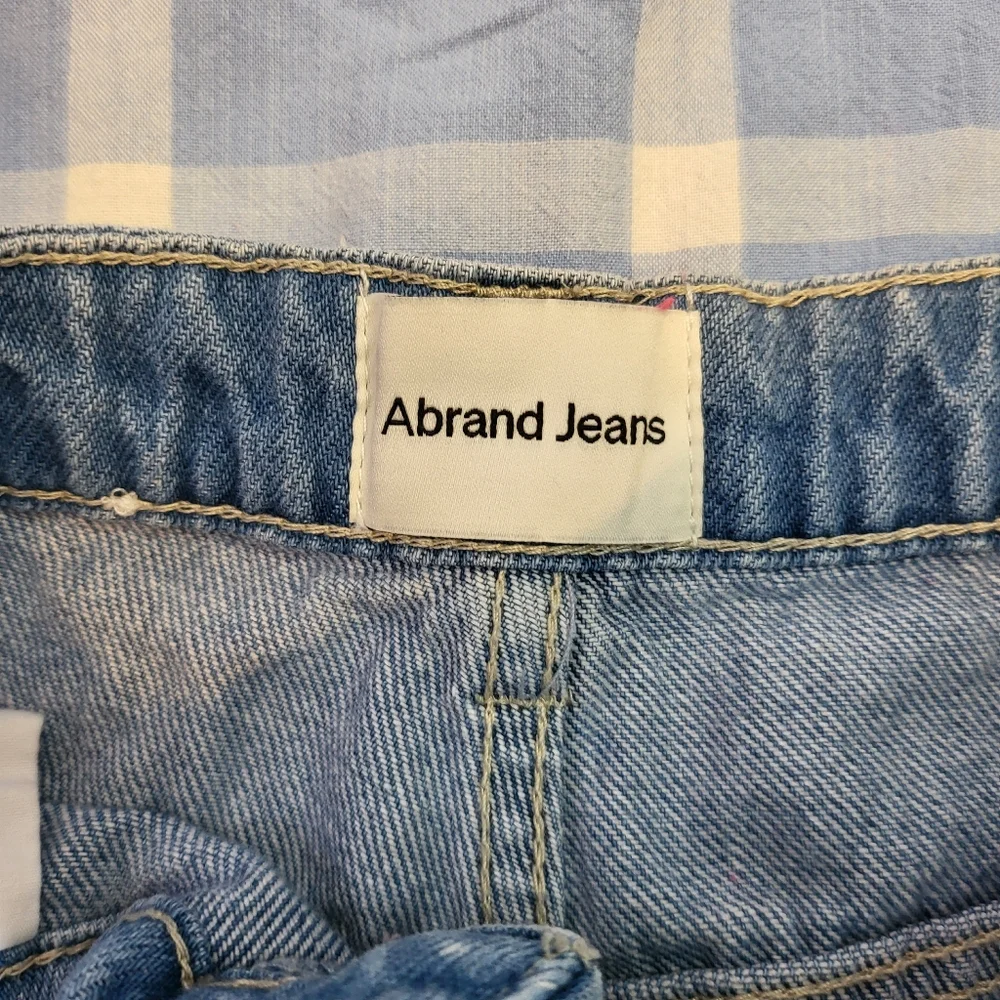 Abrand High Waisted Miami Taper Jean's Size 28/ EU 10 - Picture 6 of 14